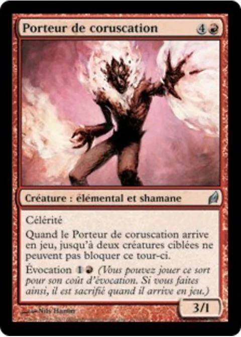 Porteur de coruscation