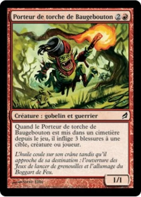 Porteur de torche de Baugebouton