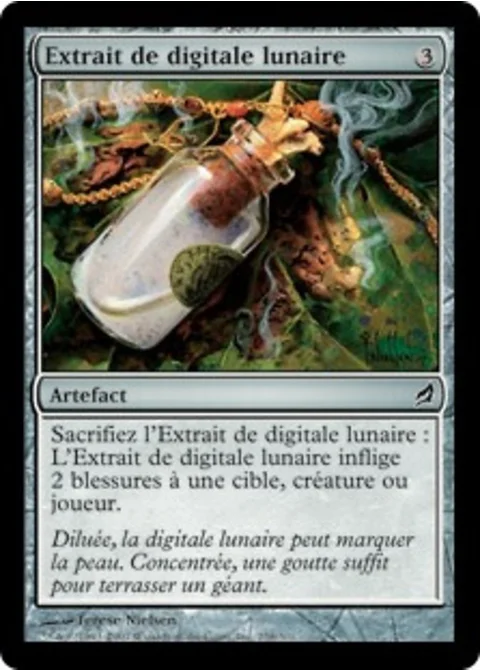 Extrait de digitale lunaire