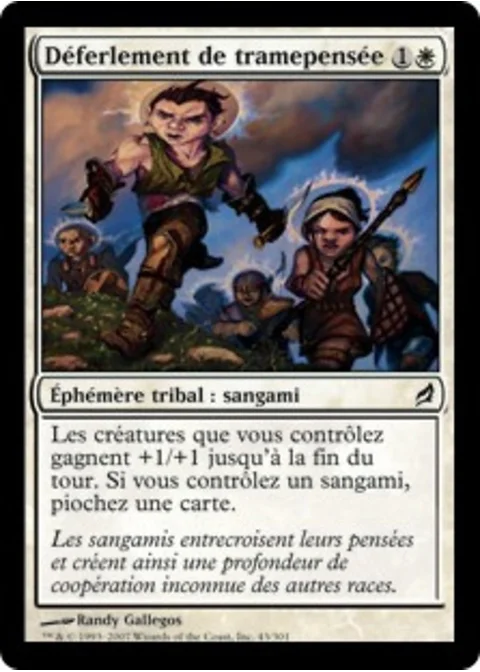 Déferlement de tramepensée