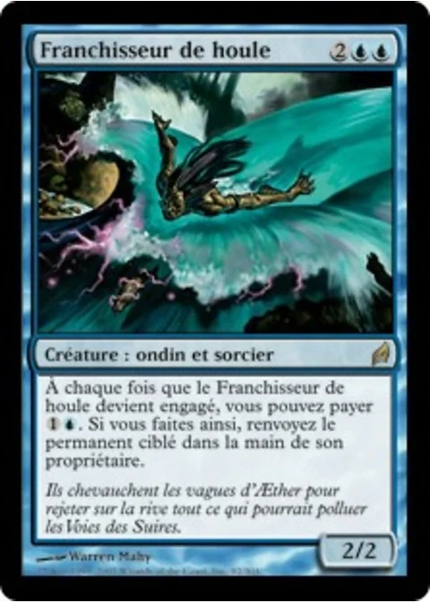 Franchisseur de houle