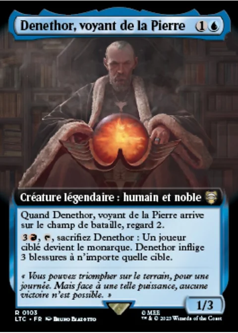 Denethor, voyant de la Pierre