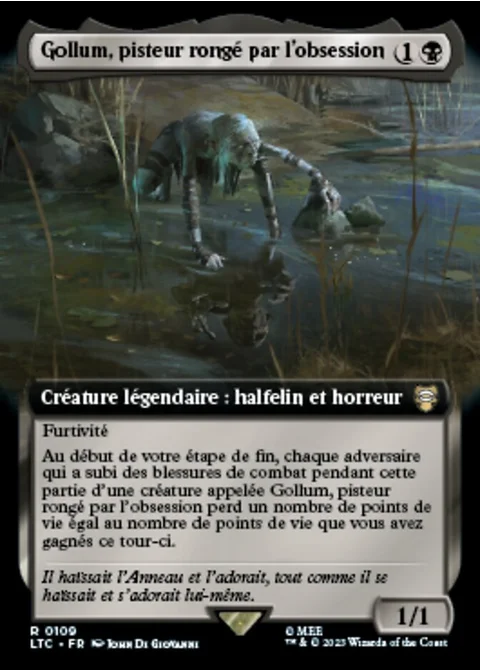 Gollum, pisteur rongé par l'obsession