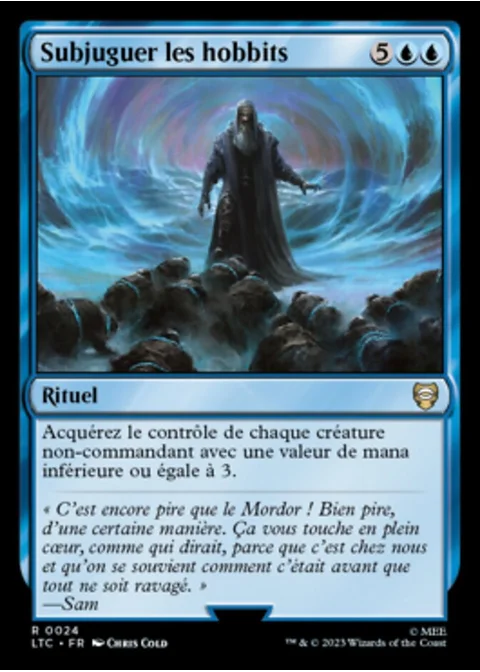 Subjuguer les hobbits