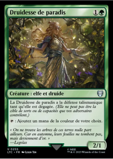 Druidesse de paradis