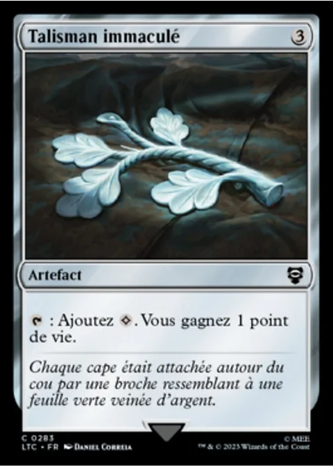 Talisman immaculé