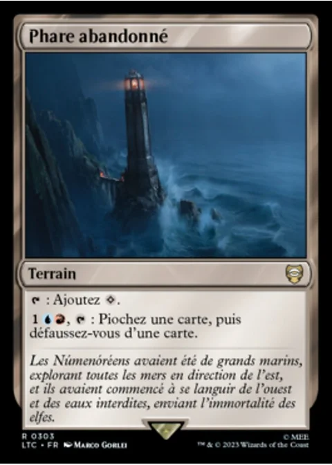 Phare abandonné