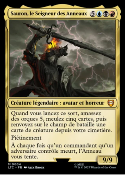 Sauron, le Seigneur des Anneaux