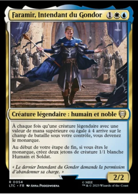 Faramir, Intendant du Gondor