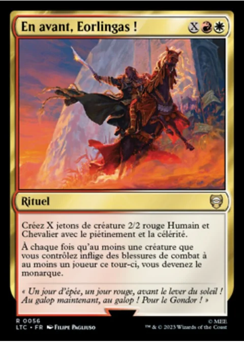 En avant, Eorlingas !