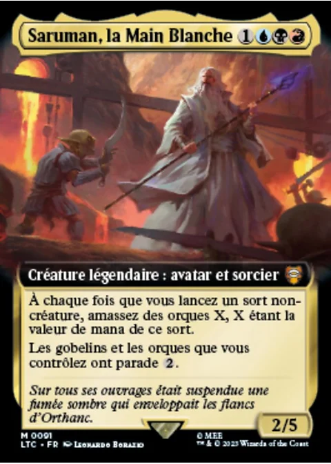 Saruman, la Main Blanche