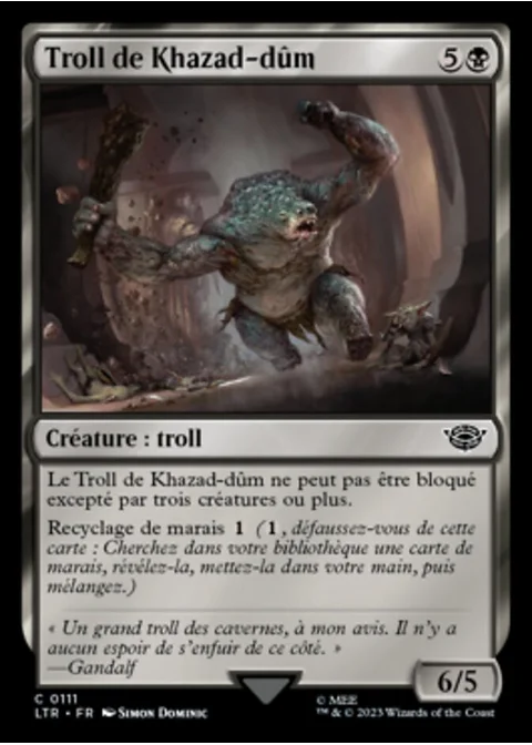 Troll de Khazad-dûm
