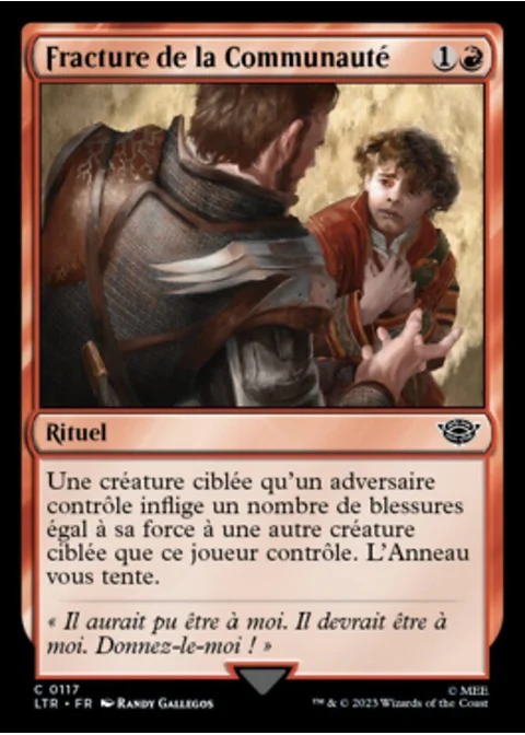 Fracture de la Communauté