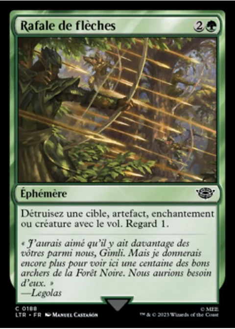 Rafale de flèches