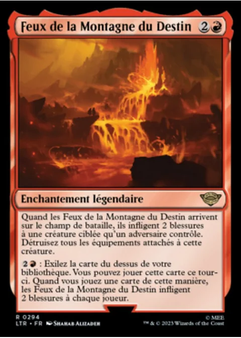 Feux de la Montagne du Destin