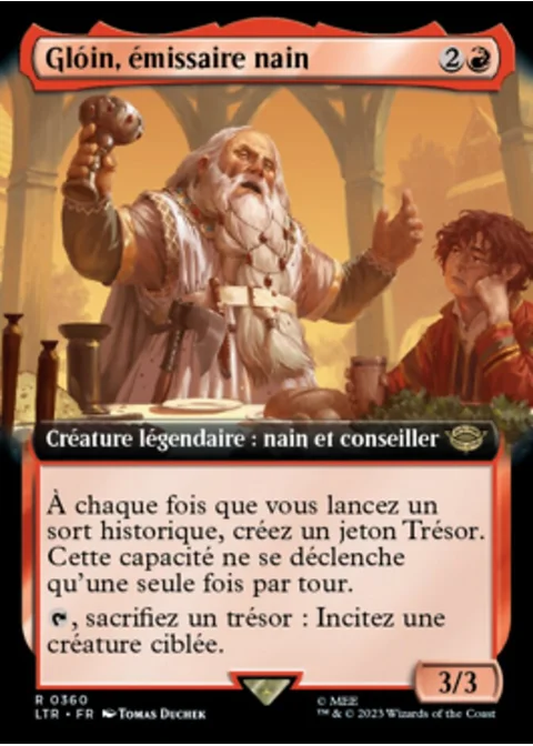 Glóin, émissaire nain