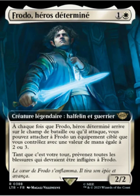 Frodo, héros déterminé