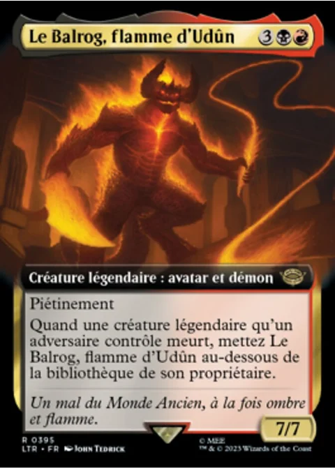 Le Balrog, flamme d'Udûn