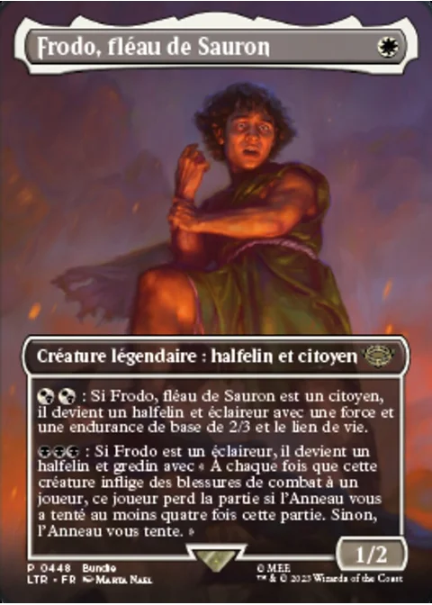 Frodo, fléau de Sauron