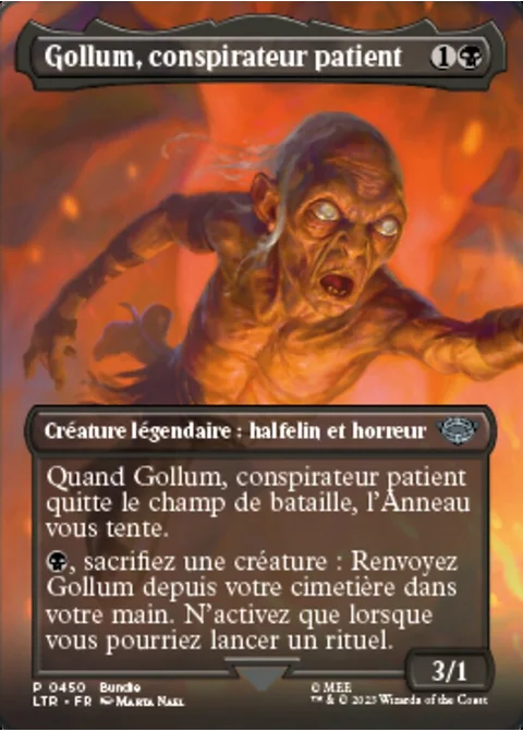 Gollum, conspirateur patient