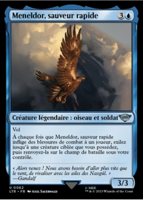 Meneldor, sauveur rapide