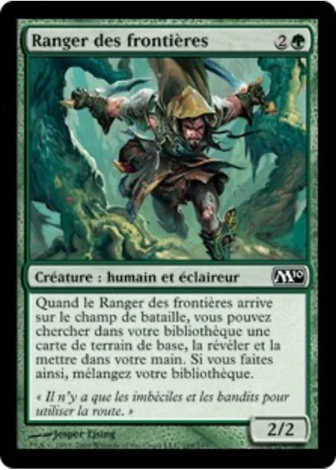 Ranger des frontières