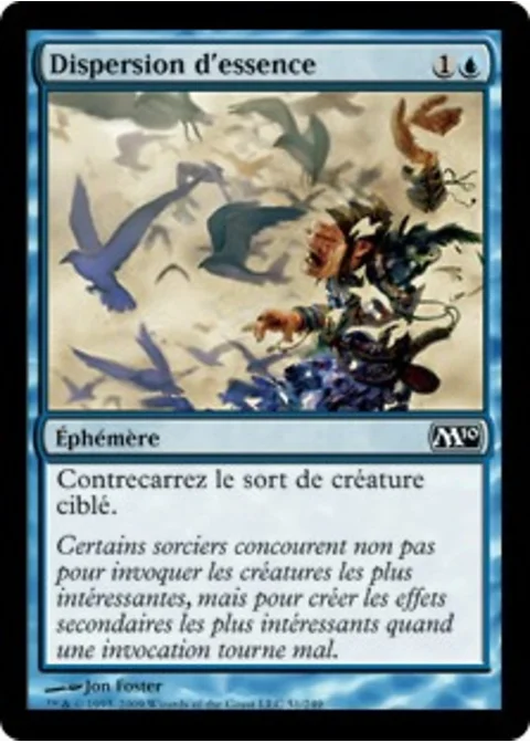 Dispersion d'essence