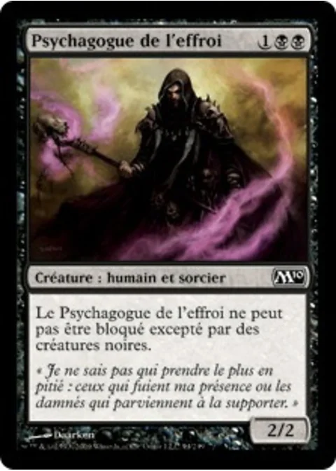 Psychagogue de l'effroi