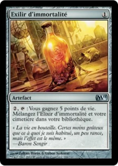Elixir d'immortalité