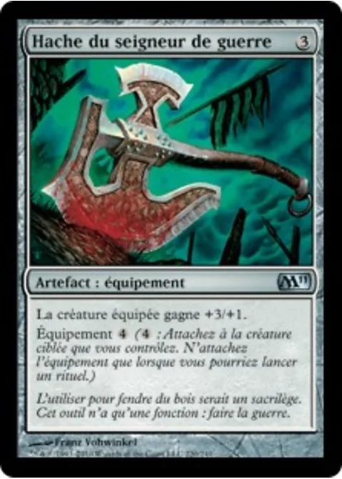 Hache du seigneur de guerre