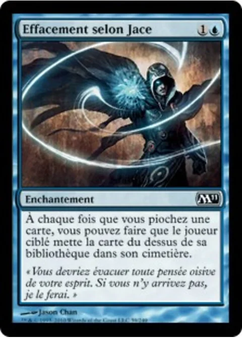 Effacement selon Jace