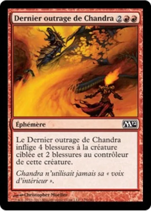 Dernier outrage de Chandra