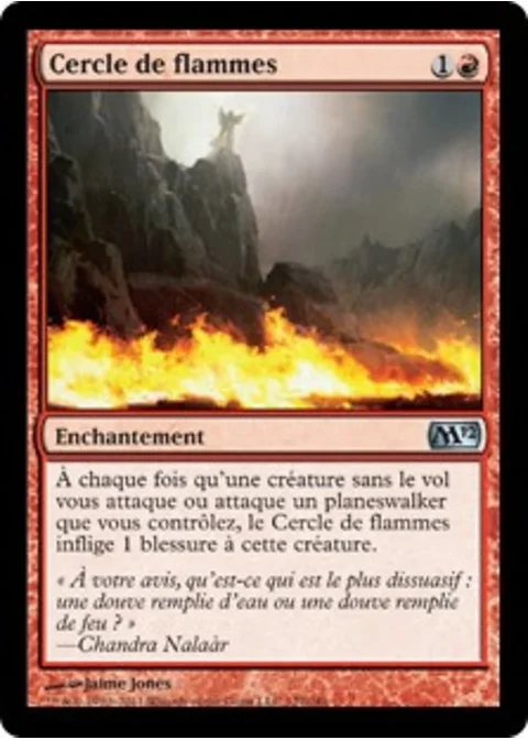 Cercle de flammes