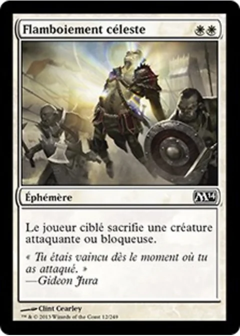 Flamboiement céleste