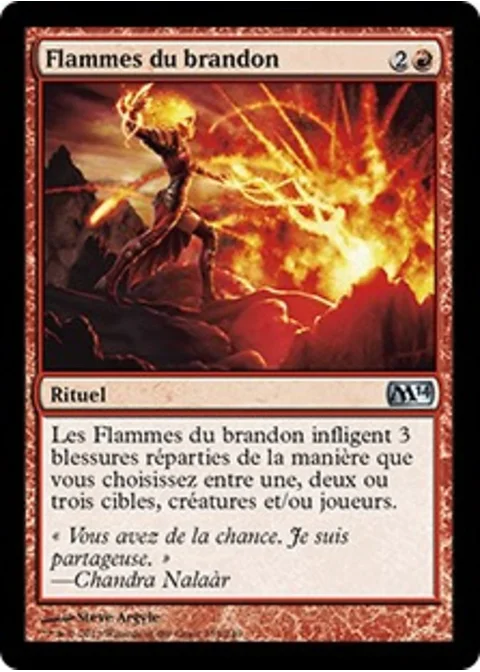 Flammes du brandon