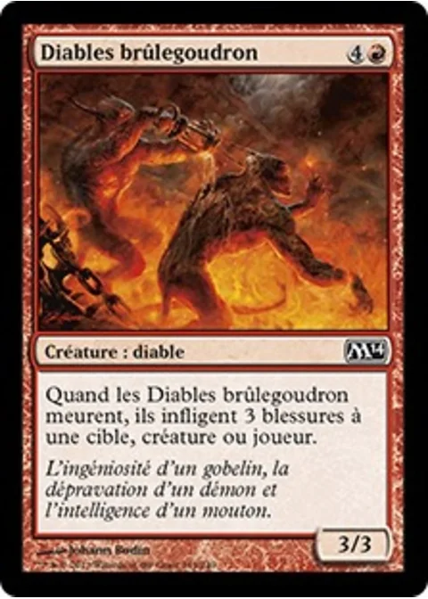 Diables brûlegoudron