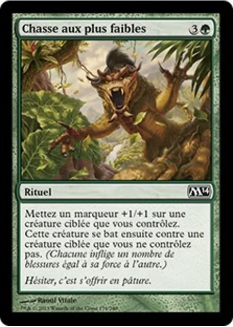 Chasse aux plus faibles