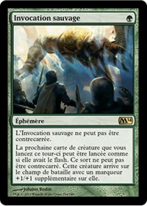 Invocation sauvage