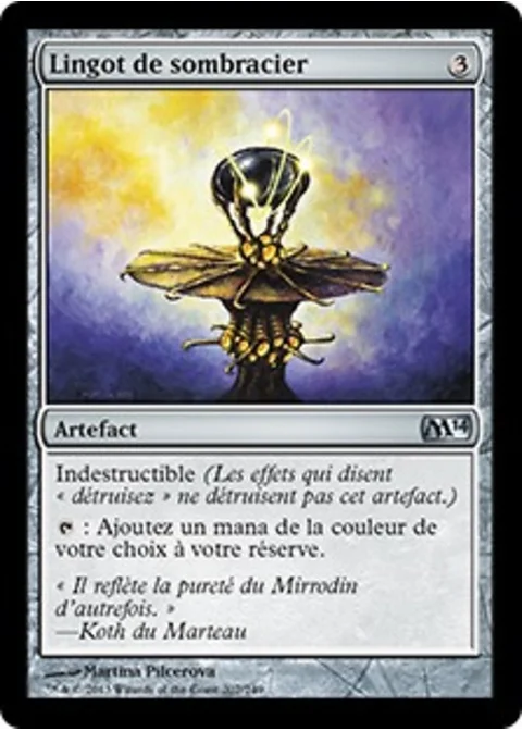 Lingot de sombracier