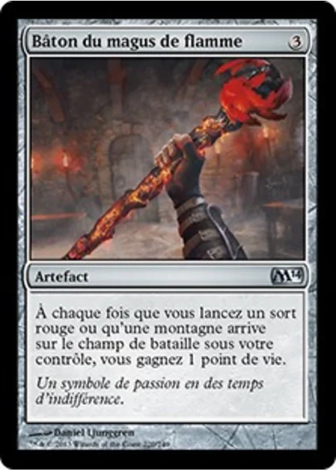 Bâton du magus de flamme