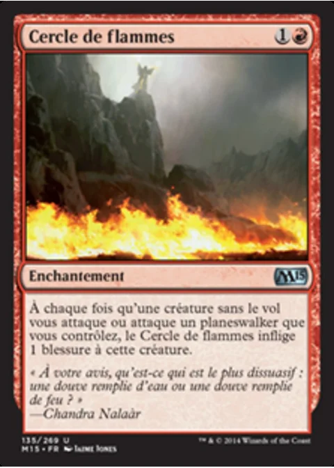 Cercle de flammes