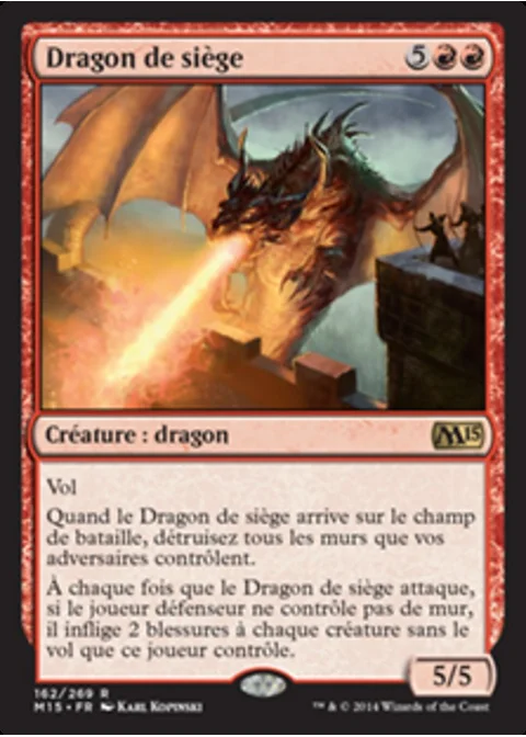 Dragon de siège