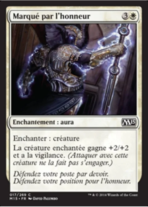 Marqué par l'honneur