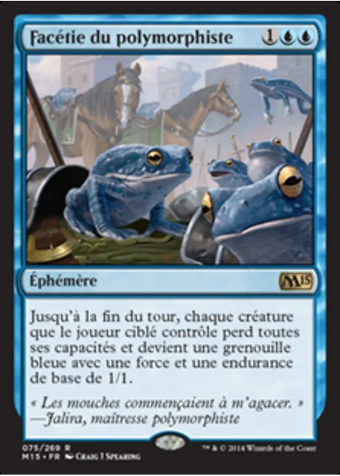 Facétie du polymorphiste