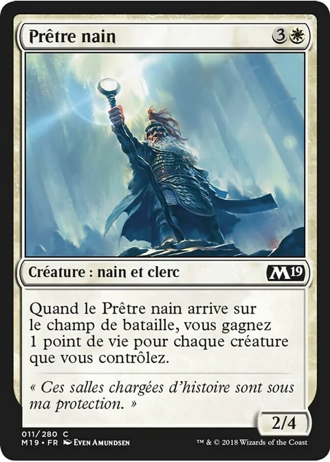 Prêtre nain