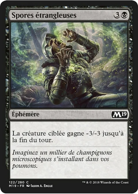 Spores étrangleuses