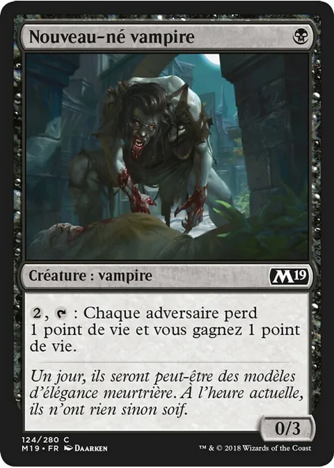 Nouveau-né vampire
