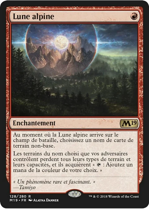 Lune alpine
