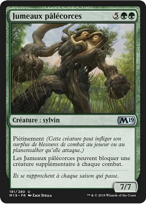 Jumeaux pâlécorces