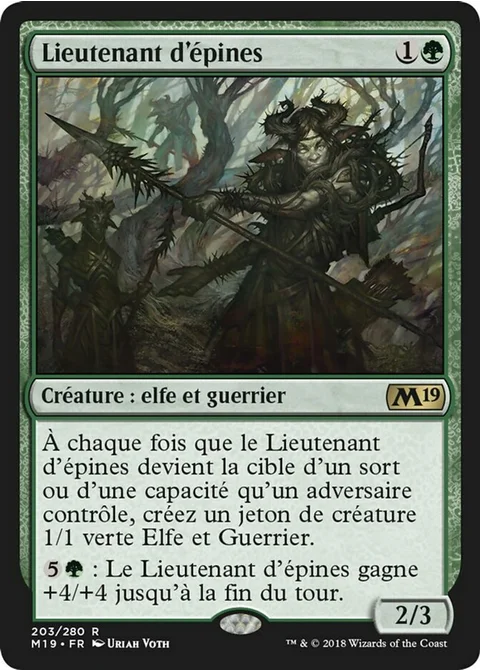 Lieutenant d'épines